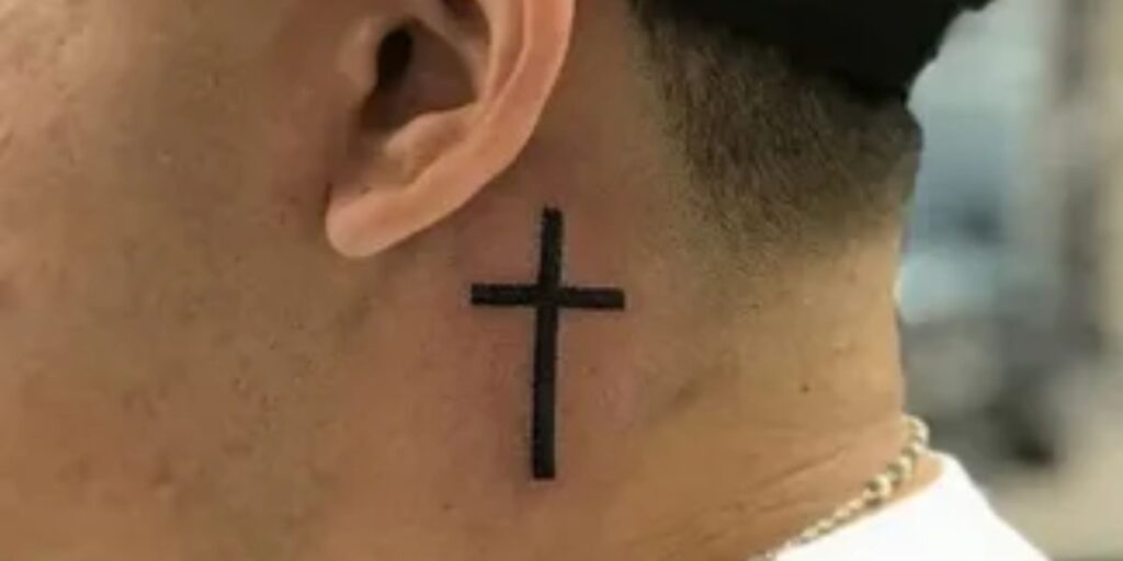 Black Cross Tattoo