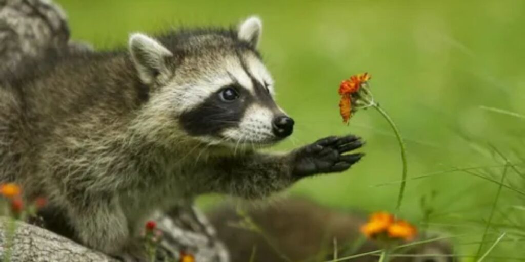  raccoon emerges as your spirit animal