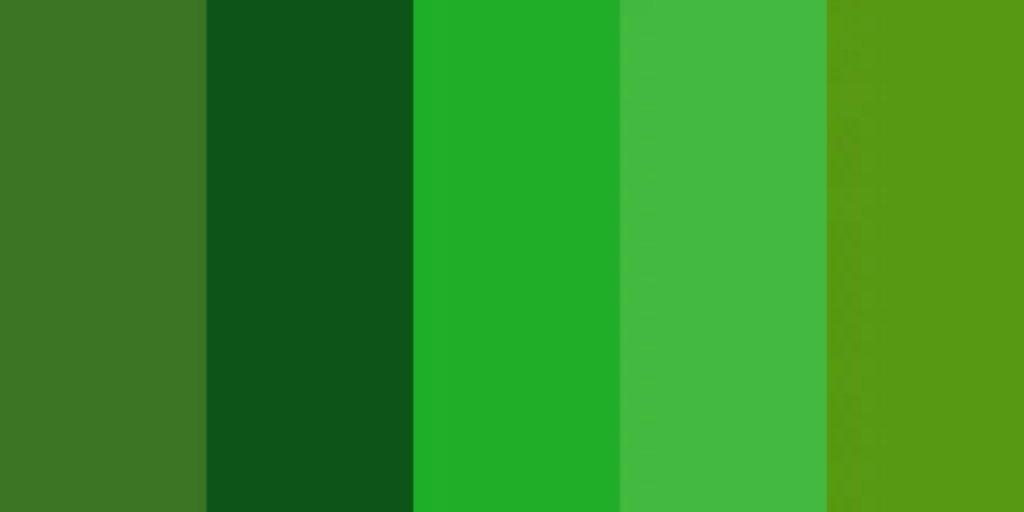 Different Shades of Green