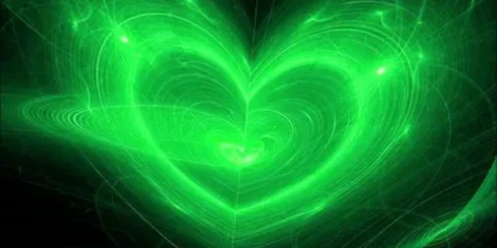 Green is the Color of the Heart Chakra