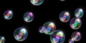 Bubbles, those ephemeral spheres of iridescent light,