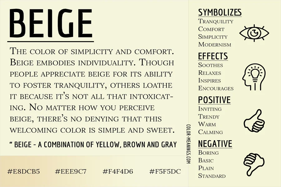 What Does the Color Beige Mean Spiritually