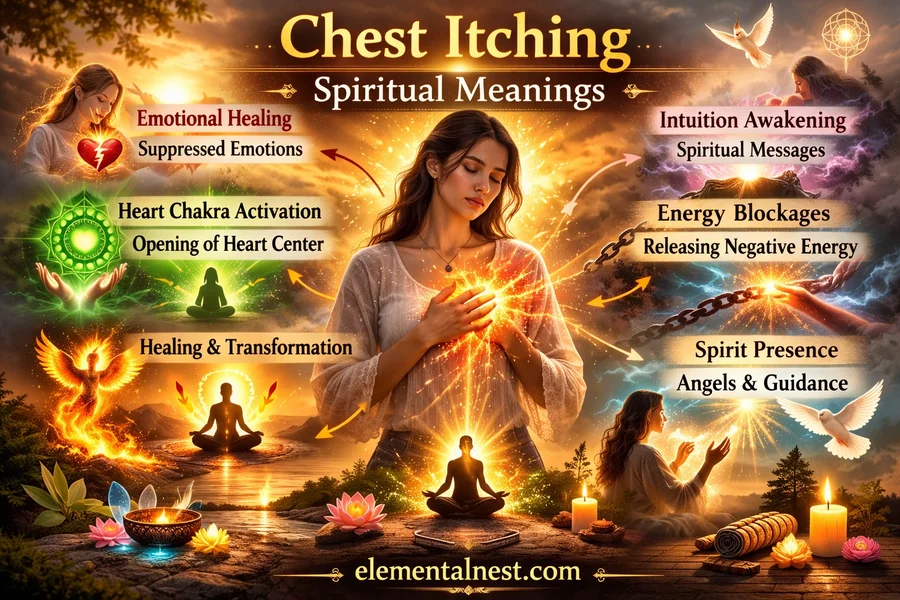 Chest Itching Spiritual Meaning