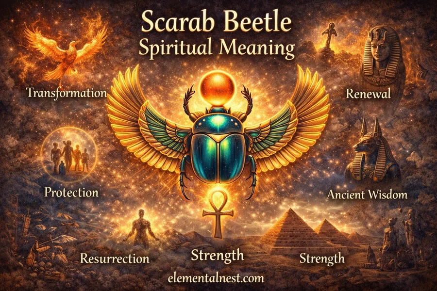 Scarab Beetle Spiritual Meaning