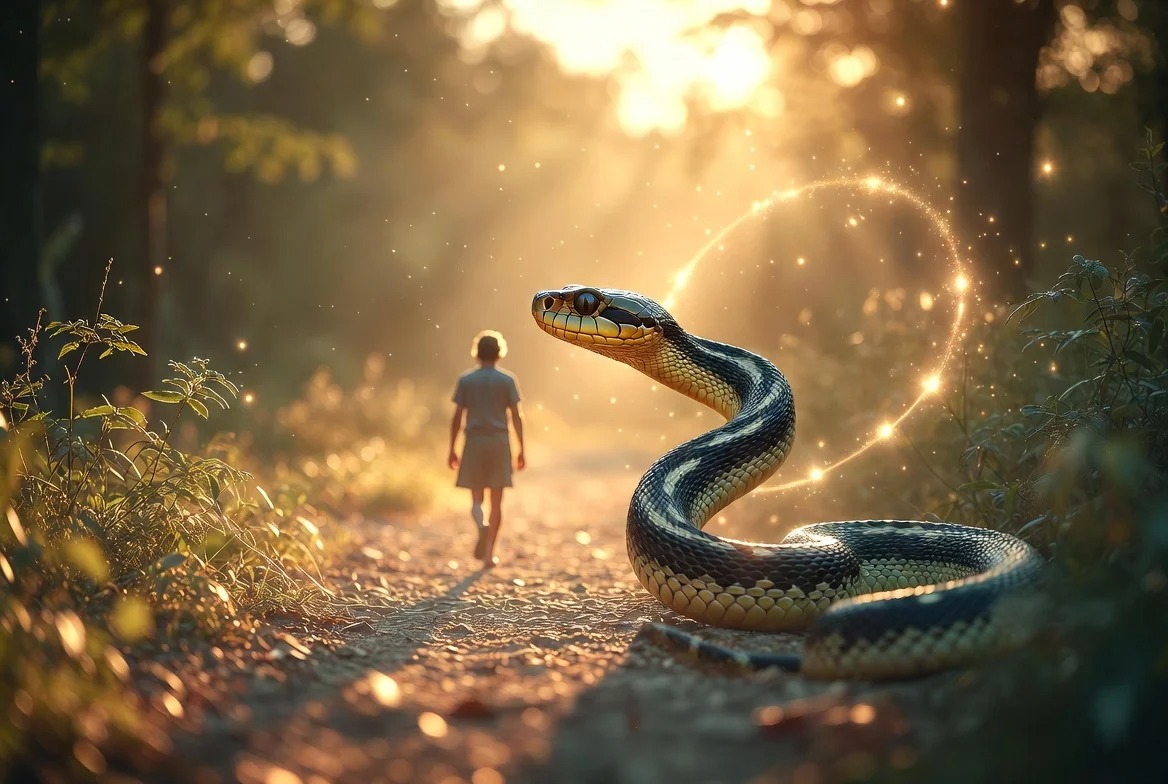 Snake Crossing Your Path Spiritual Meaning