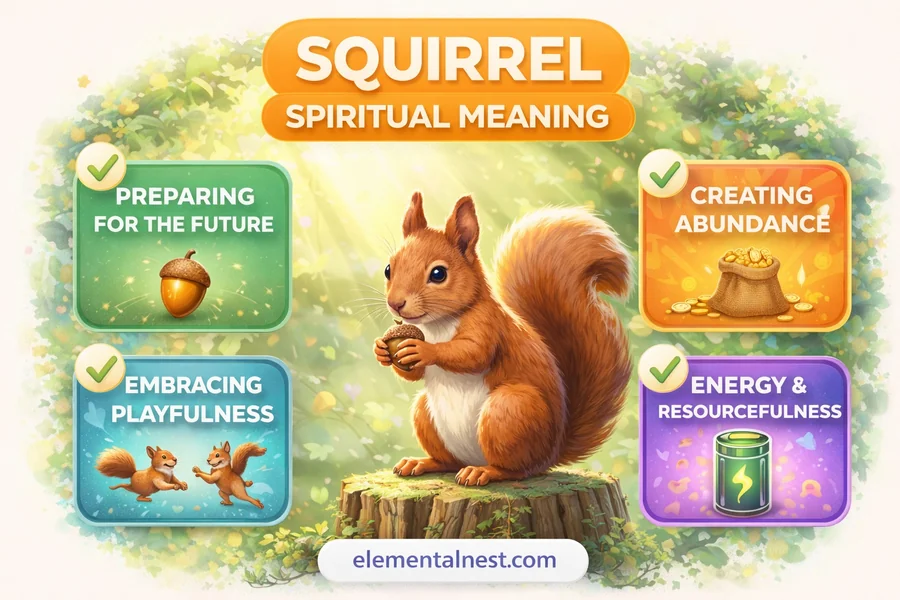 Squirrel Spiritual Meaning
