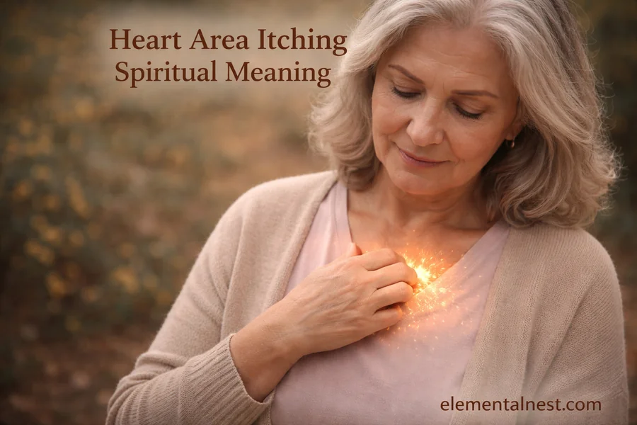 Heart Area Itching Spiritual Meaning
