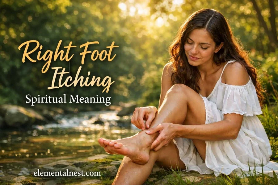 Right Foot Itching Spiritual Meaning