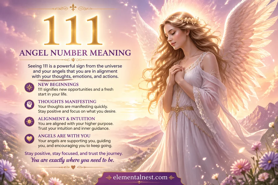 111 Angel Number Meaning