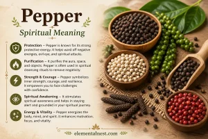 Pepper Spiritual Meaning