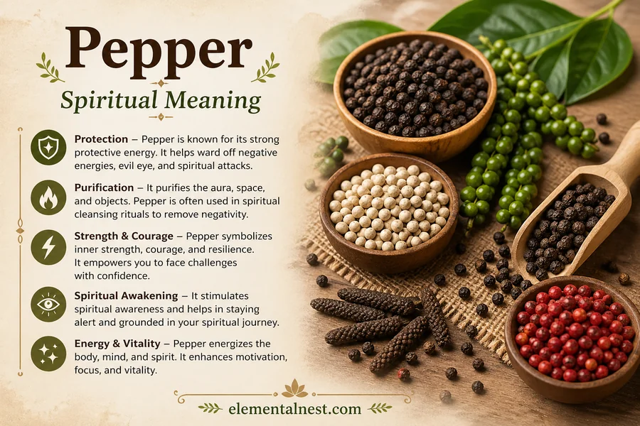 Pepper Spiritual Meaning