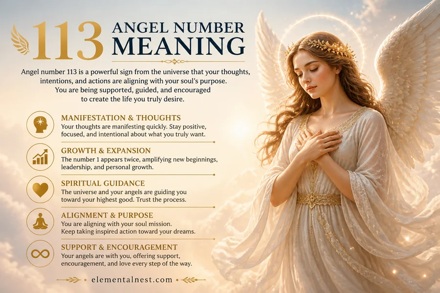 113 Angel Number Meaning