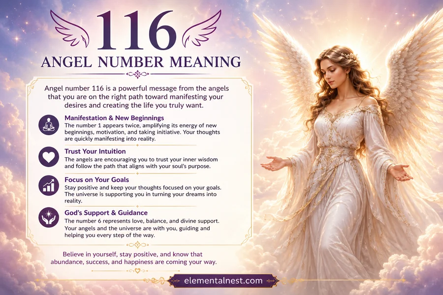 116 Angel Number Meaning
