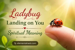 Ladybug Landing on You Spiritual Meaning