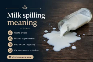 Milk Spilling Meaning