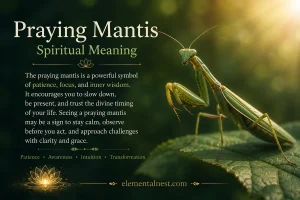 Praying Mantis Spiritual Meaning