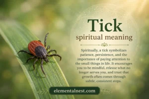 Tick Spiritual Meaning