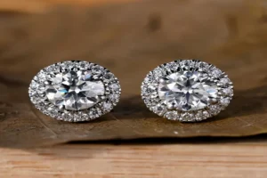 Lab Diamond Stud Earrings
