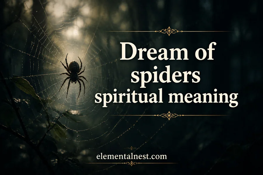 Dream of Spiders Spiritual Meaning