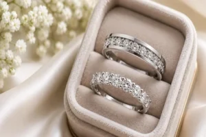 Lab Diamond Wedding Bands