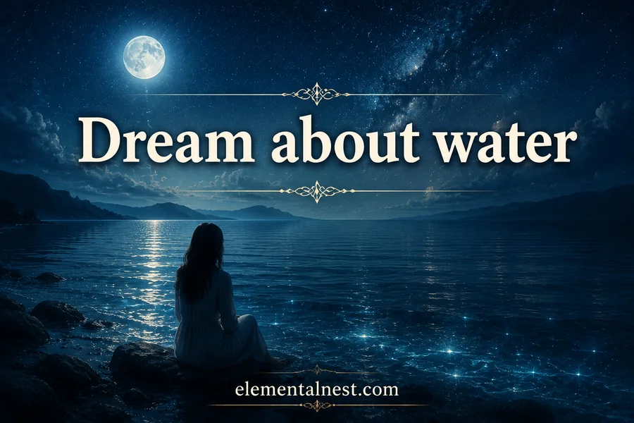 Dream About Water Meaning