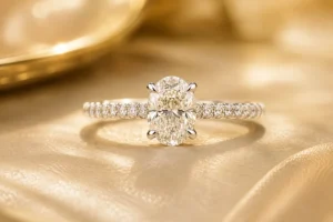 Pave Engagement Rings