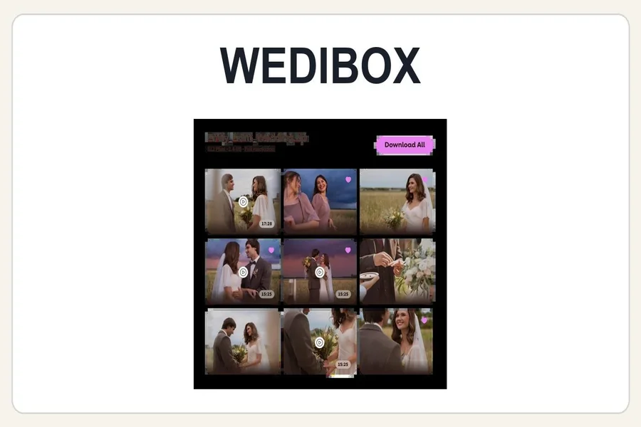goWedibox vs GuestPix