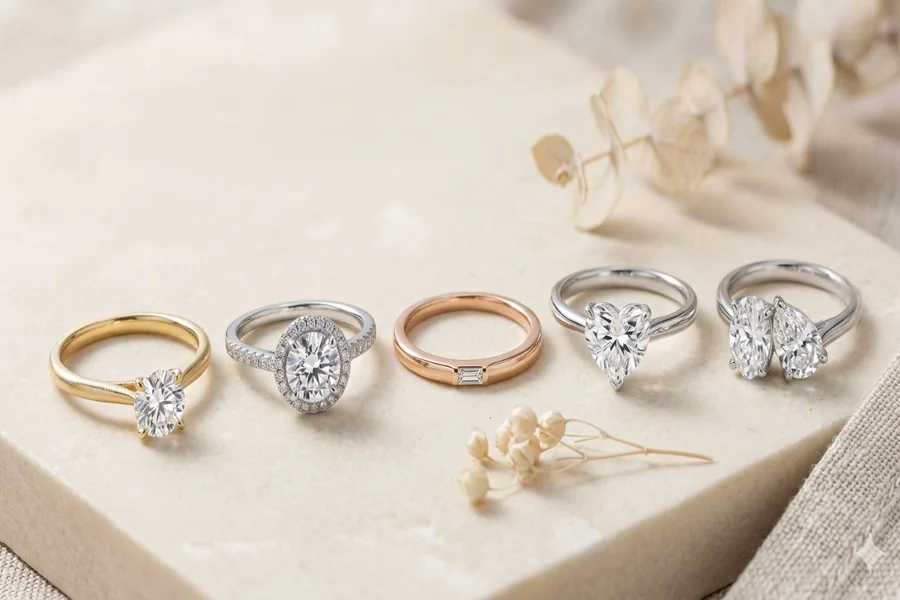 Lab Diamond Promise Rings